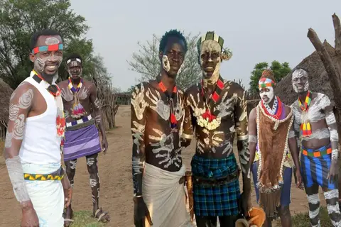 karan barishana gobina/ ውብ የካራ ወጣቶች/Beauty Kara young